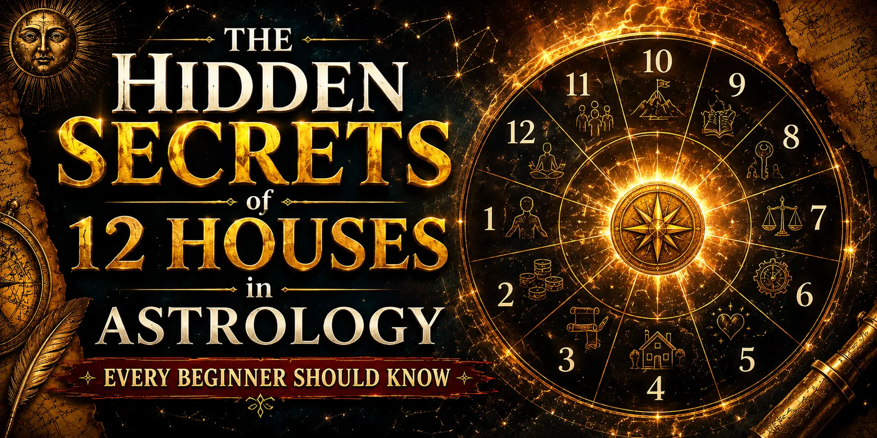 Hidden Secrets of 12 Houses in Astrology Every Beginner Should Know