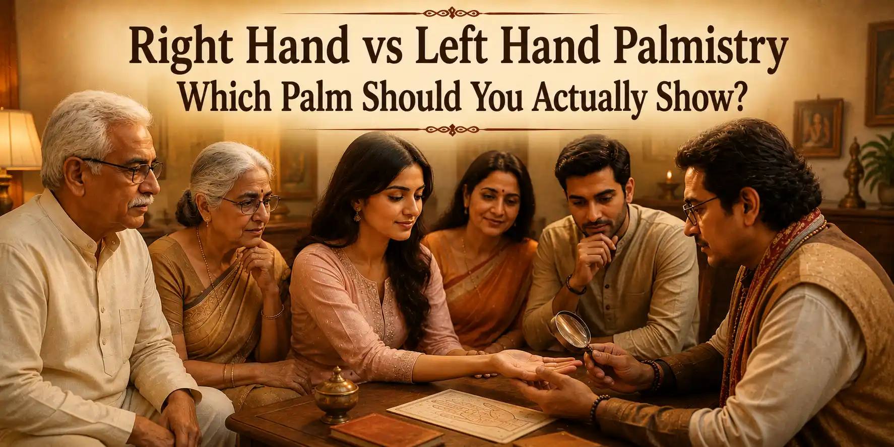 Right Hand vs Left Hand Palmistry: Which Palm Should You Actually Show?