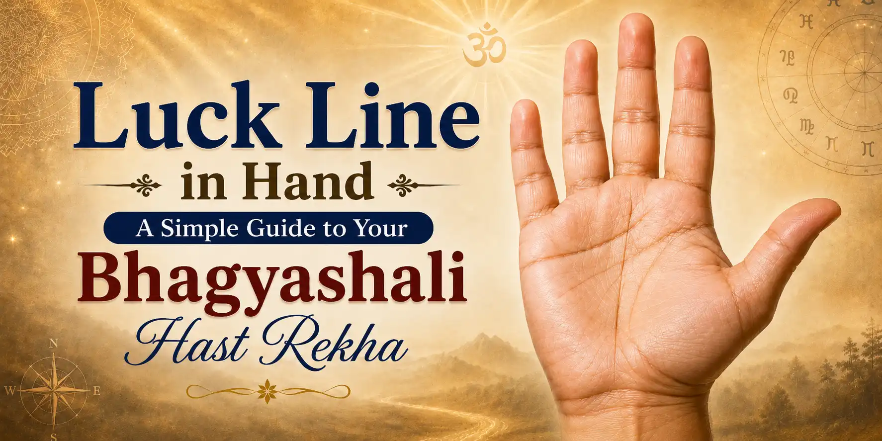 Luck Line in Hand a Simple Guide to Your Bhagyashali Hast Rekha