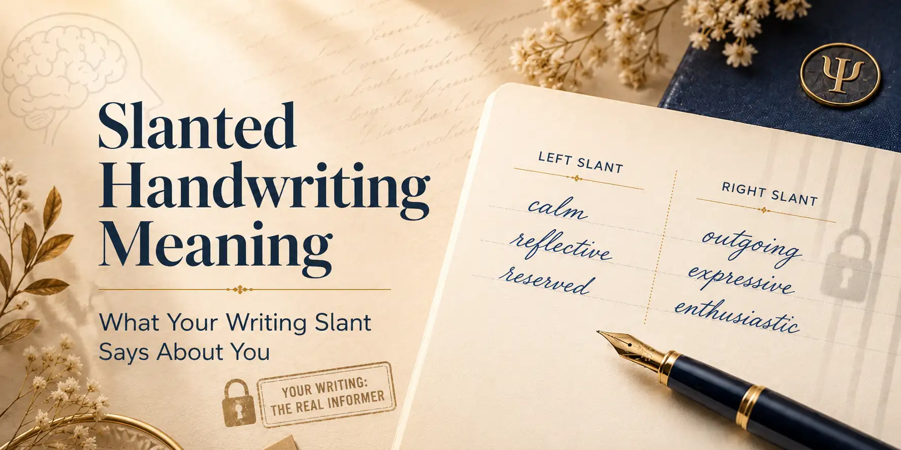 Slanted Handwriting Meaning: What Your Writing Slant Says About You