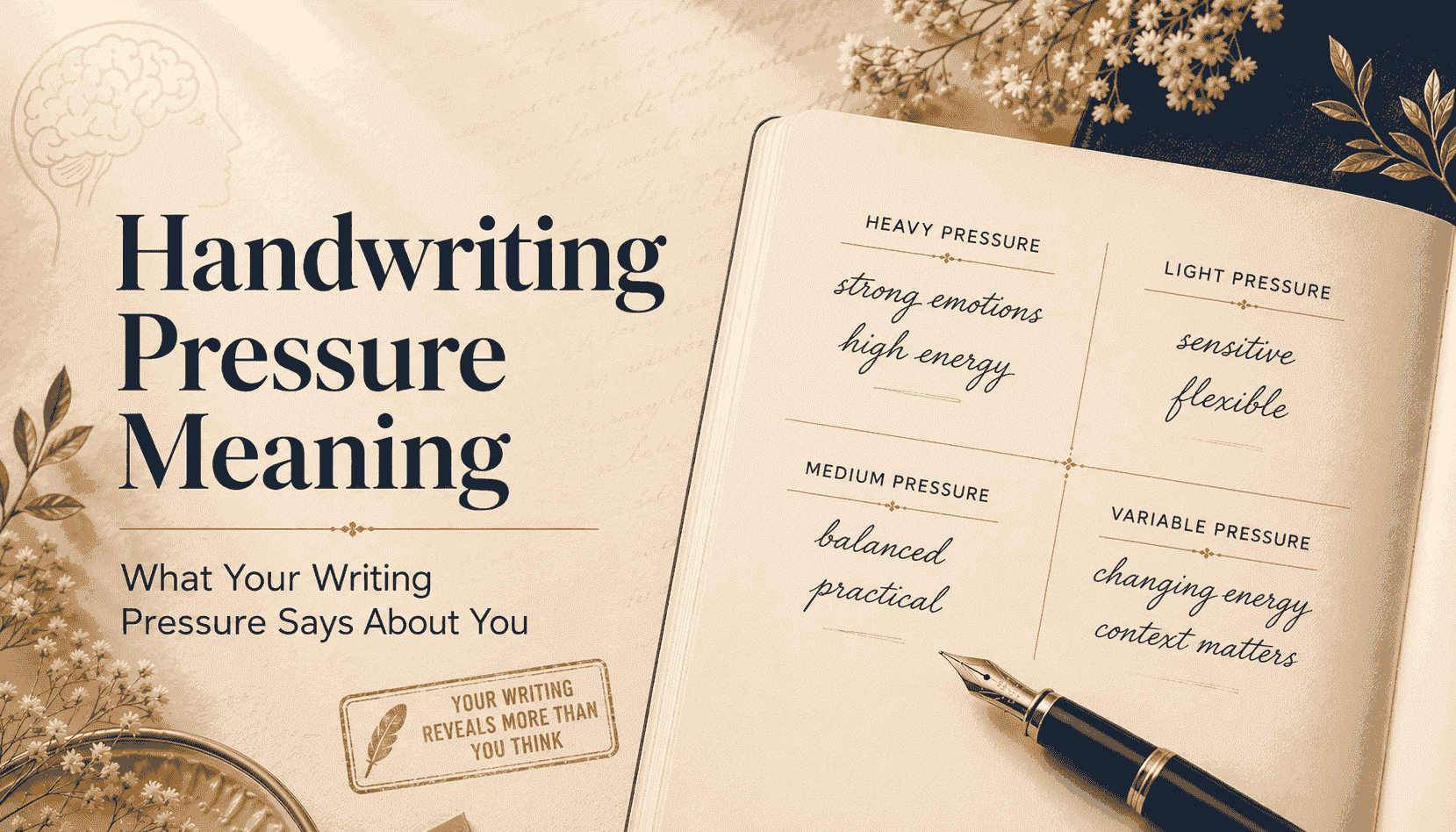 handwriting pressure analysis
