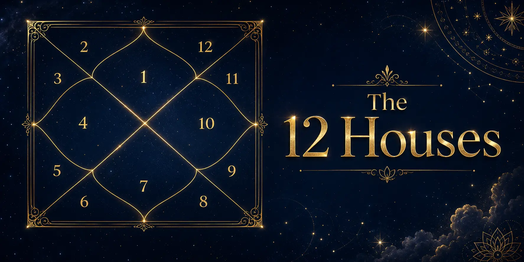 The 12 Houses - The Different Rooms of Your Life