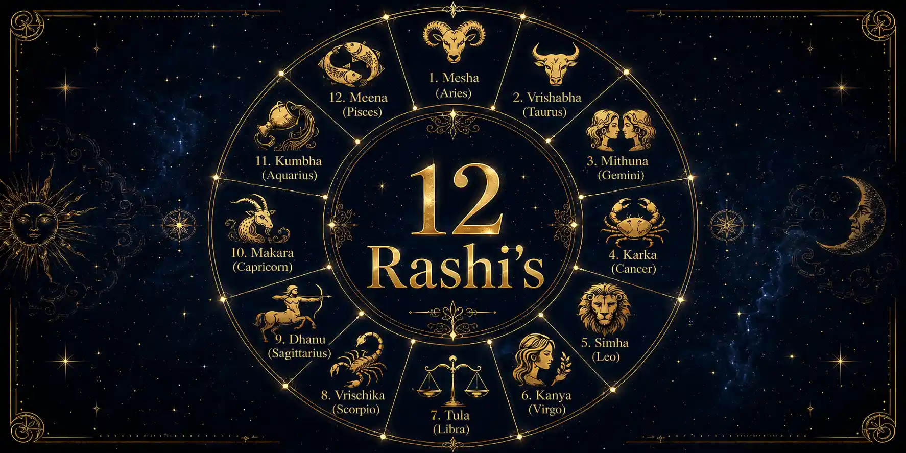 The 12 Rashis Explained