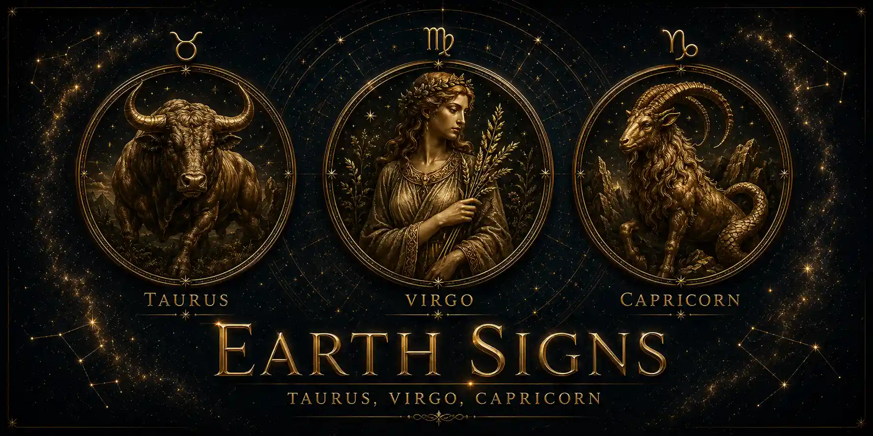Earth signs (Taurus virgo, Capricorn)