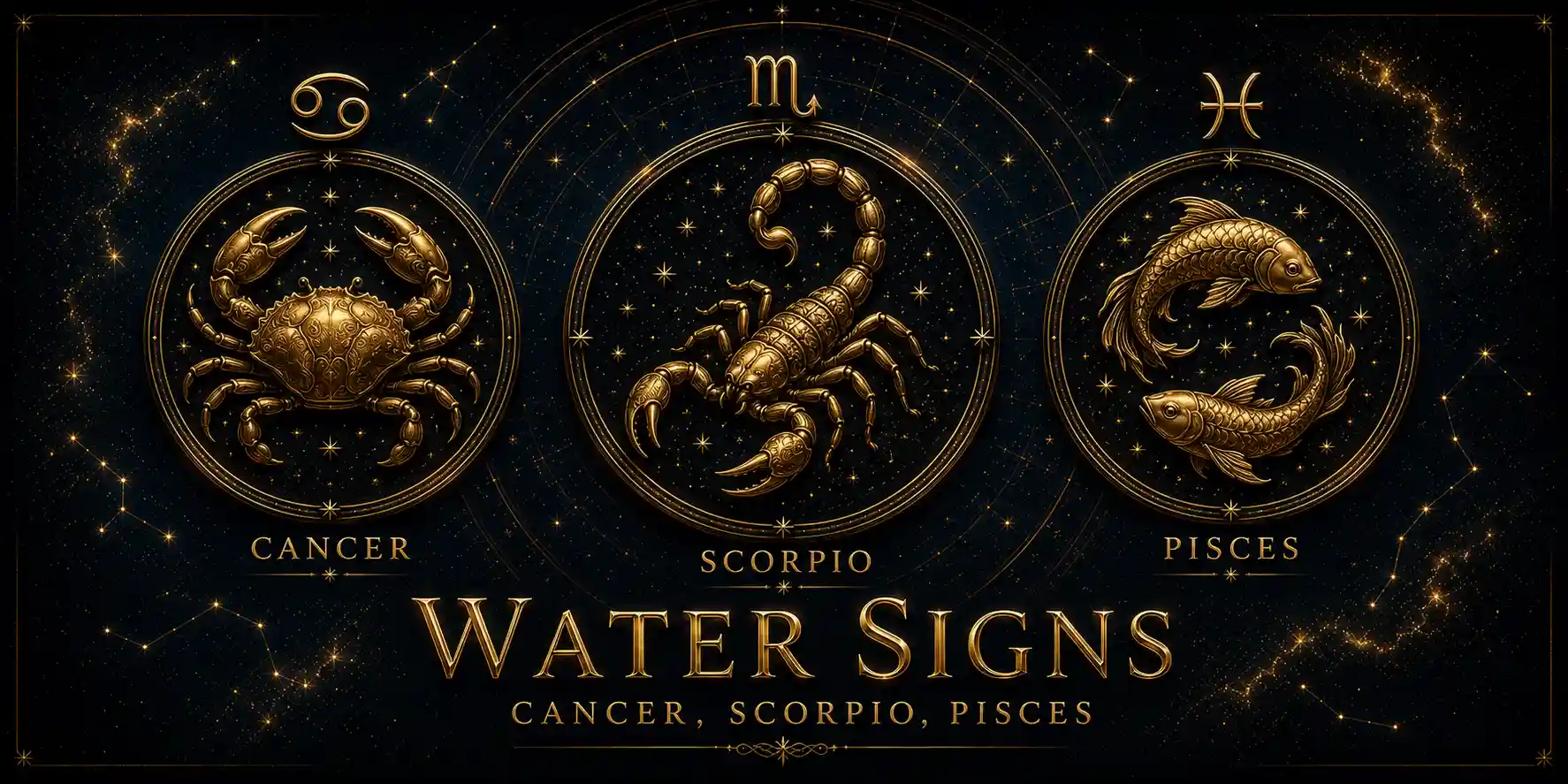 Water sign (Cancer, Scorpio, Pisces)