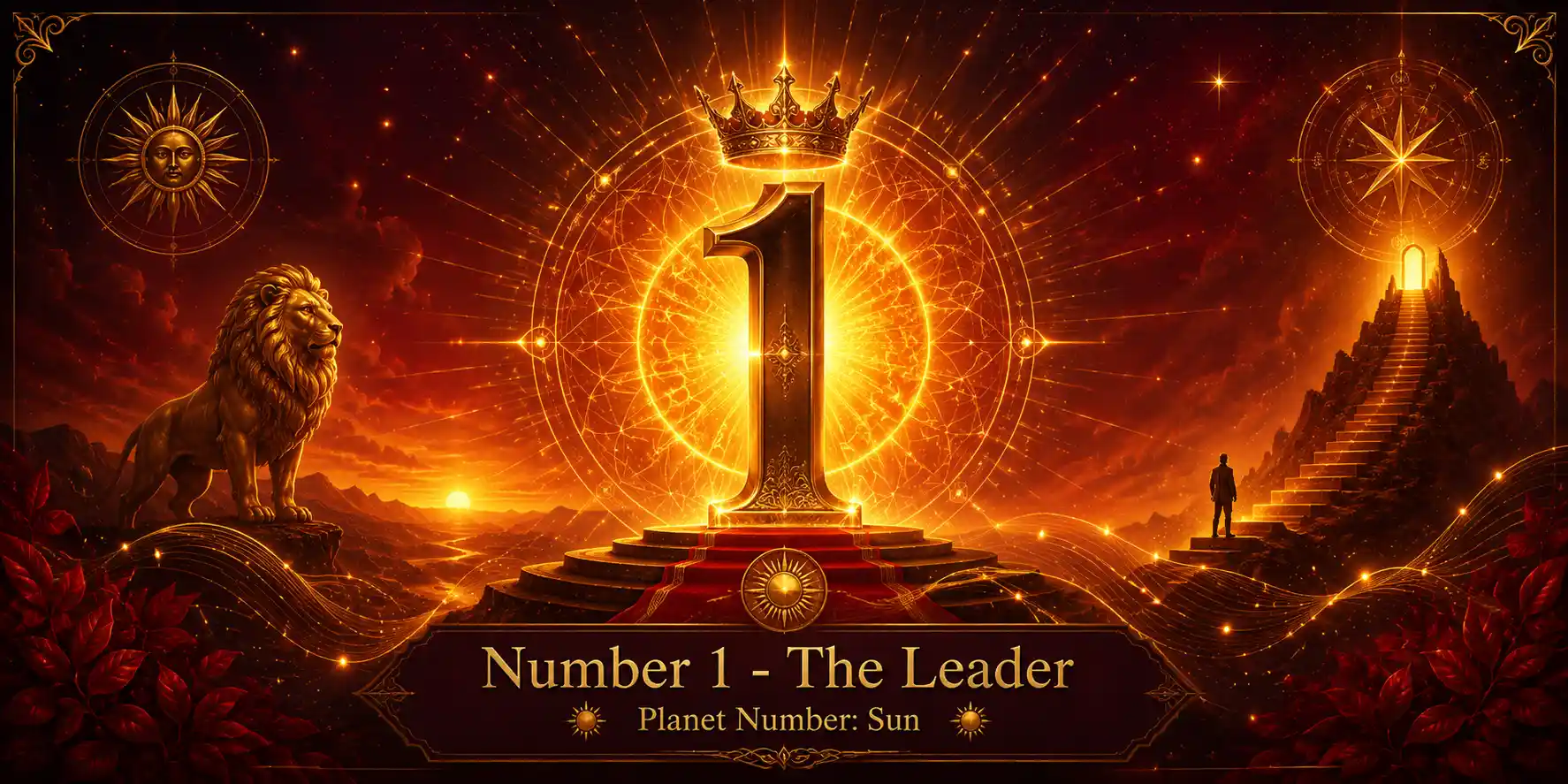 Number 1 - The Leader (Planet Number: Sun)