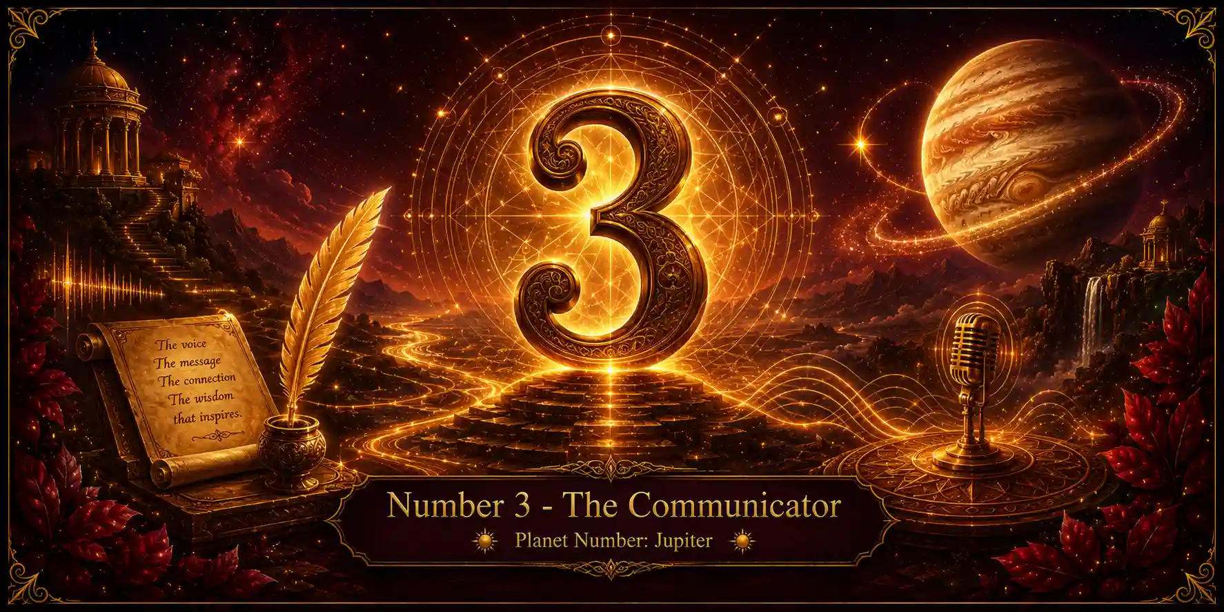 Number 3 -The Communicator (Planet Number: Jupiter)