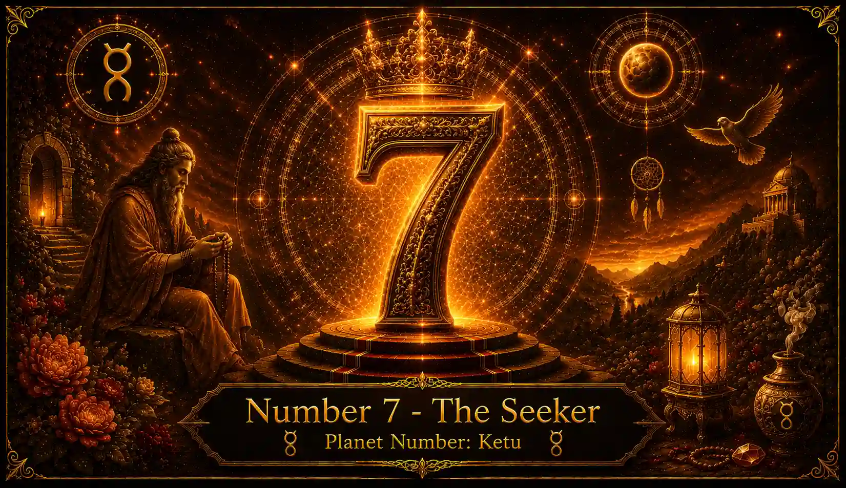 Number 7 - The Seeker (Planet Number: Ketu)