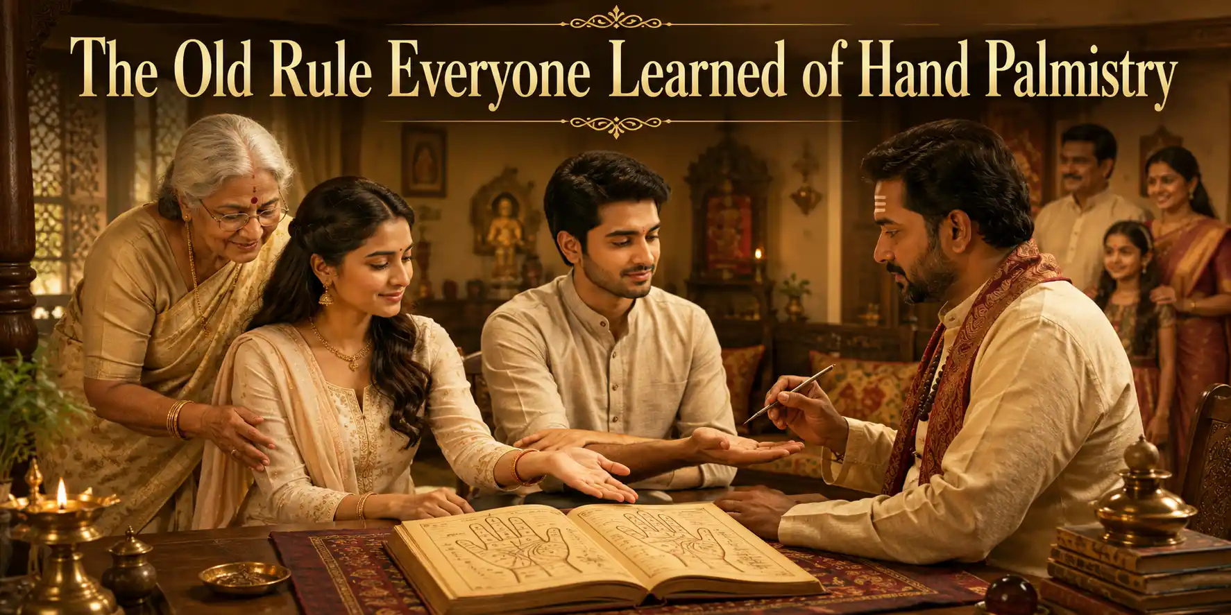 The Old Rule Everyone Learned of Hand Palmistry