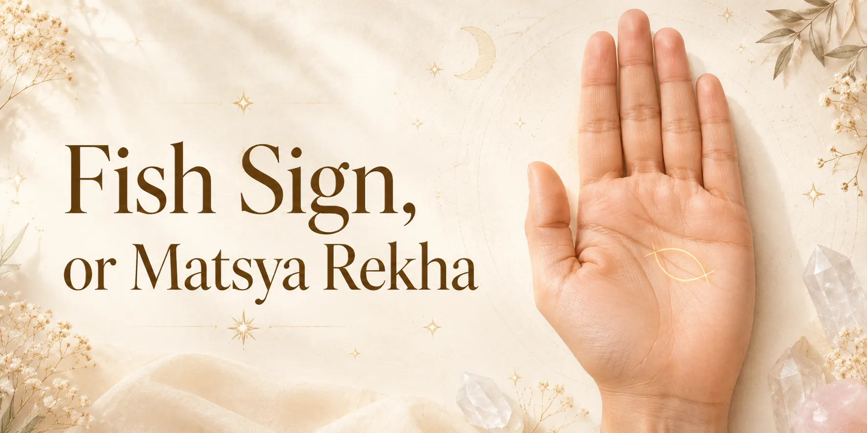 The Fish Sign, or Matsya Rekha in Palmistry