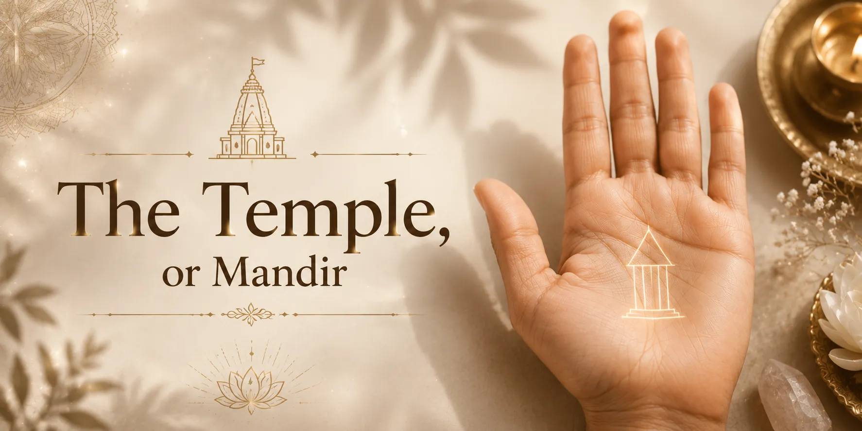 The Temple, or Mandir in Palmistry