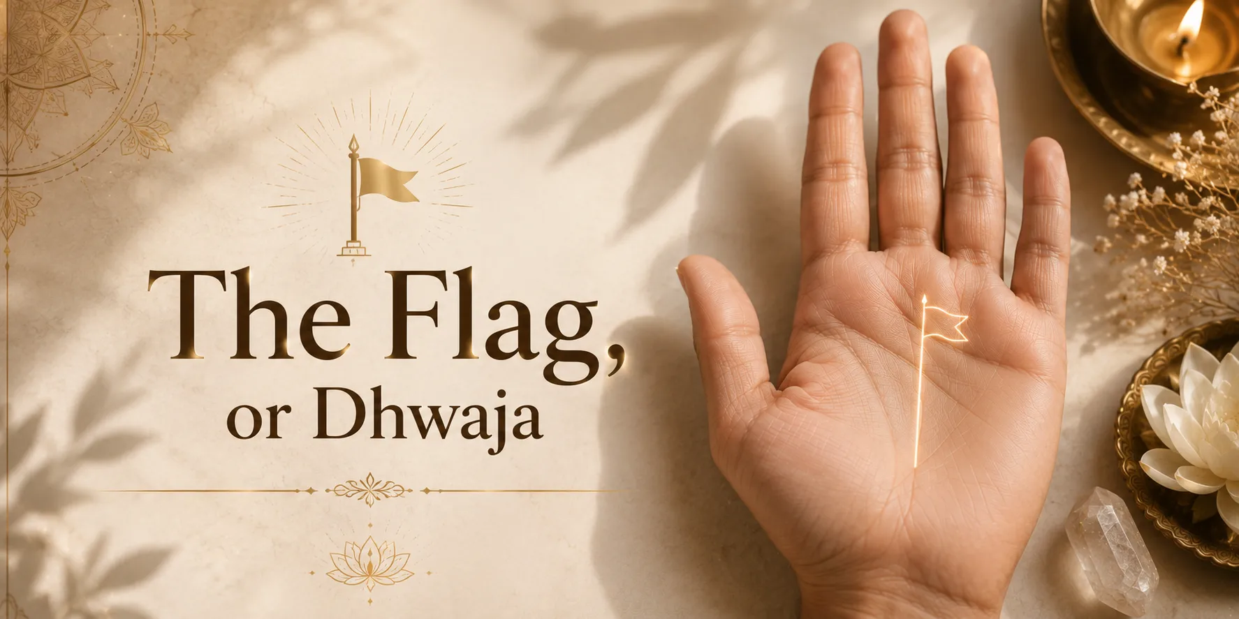 The Flag, or Dhwaja in Palmistry