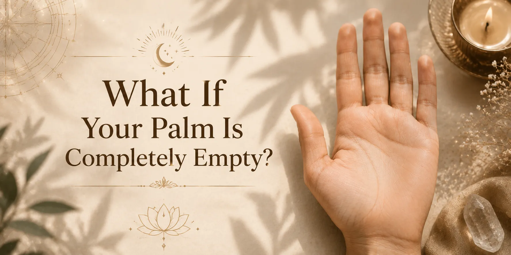 What If Your Palm Is Completely Empty
