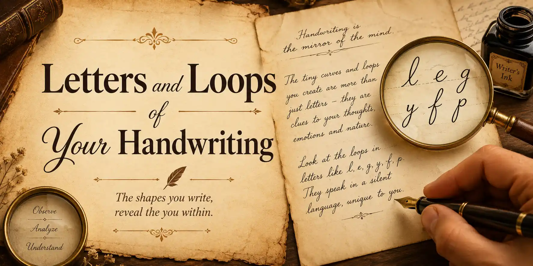 Letters and Loops of Your Handwriting