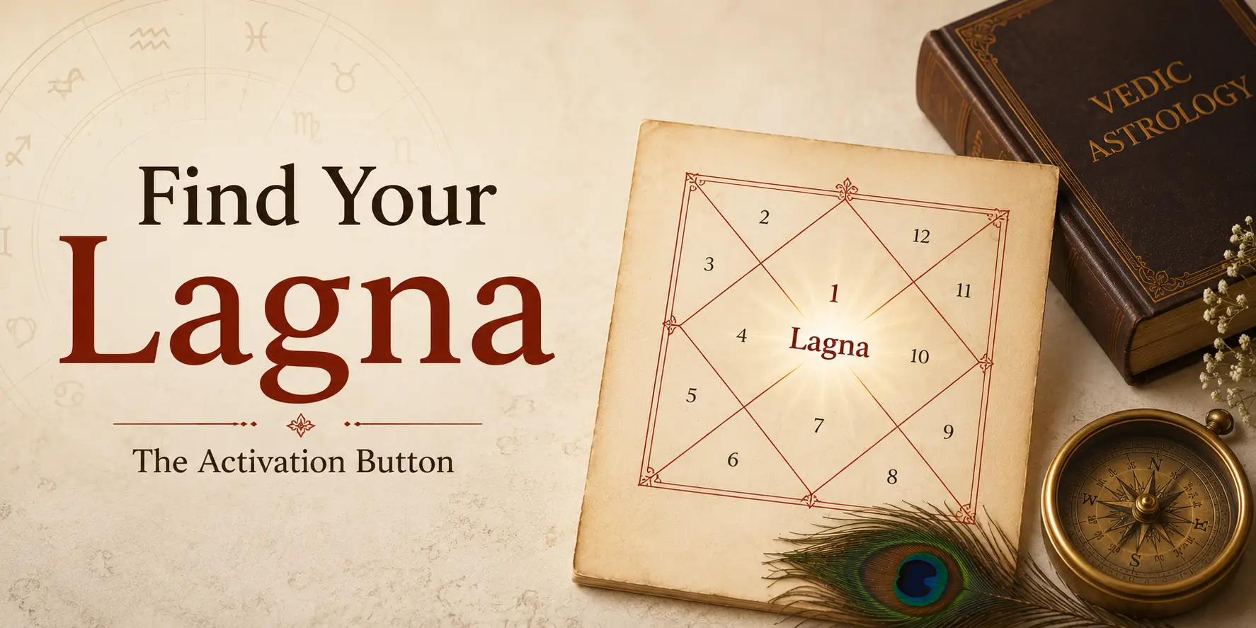 Step 1 - Find Your Lagna, The Activation Button