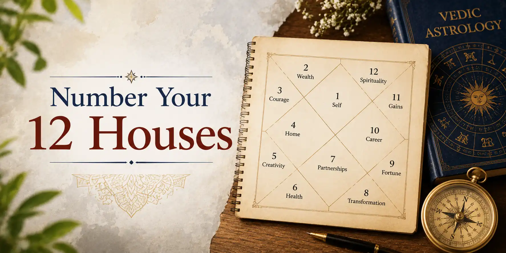 Step 2 - Number Your 12 Houses