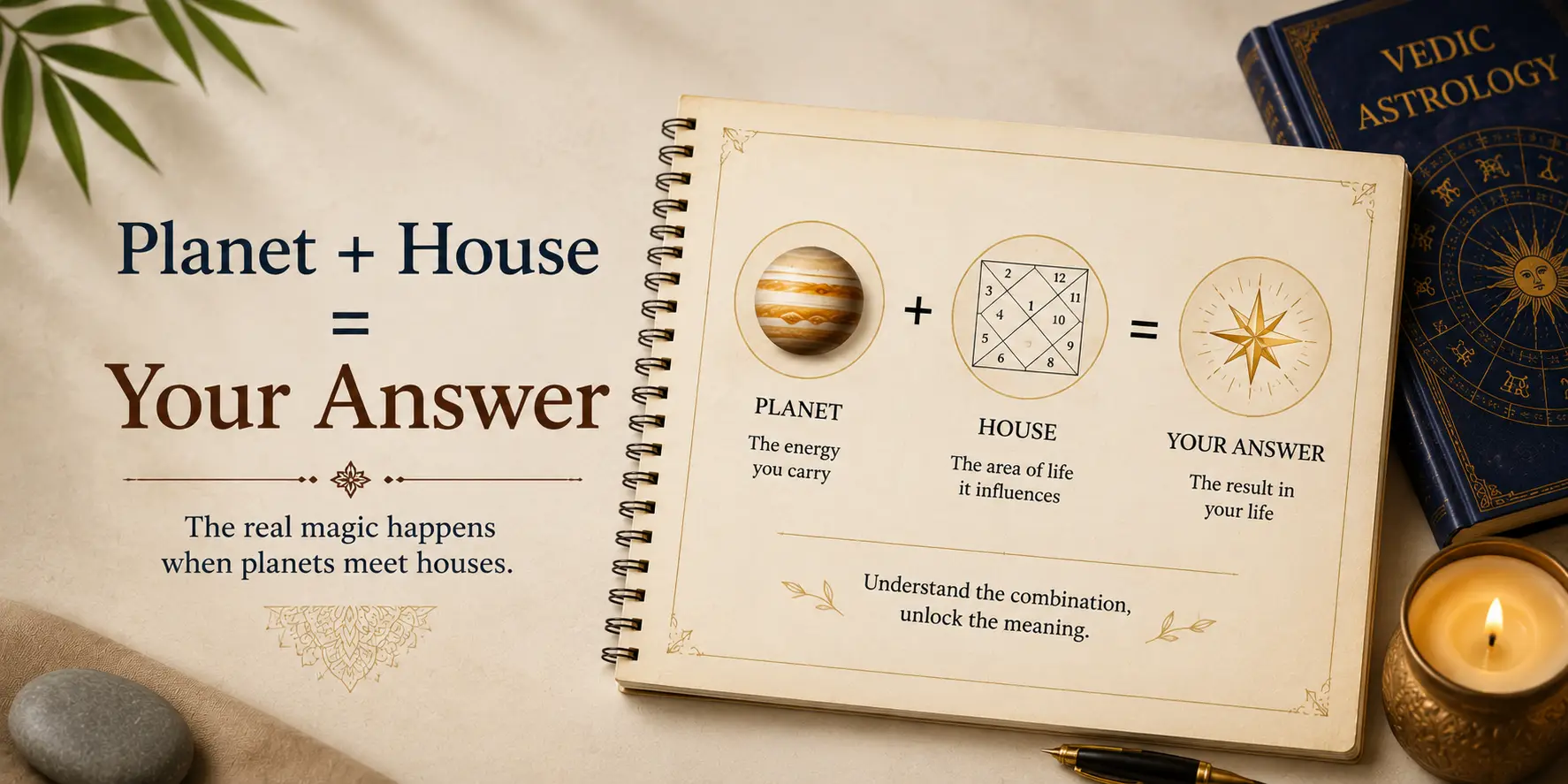 Now Read It. Planet + House = Your Answer