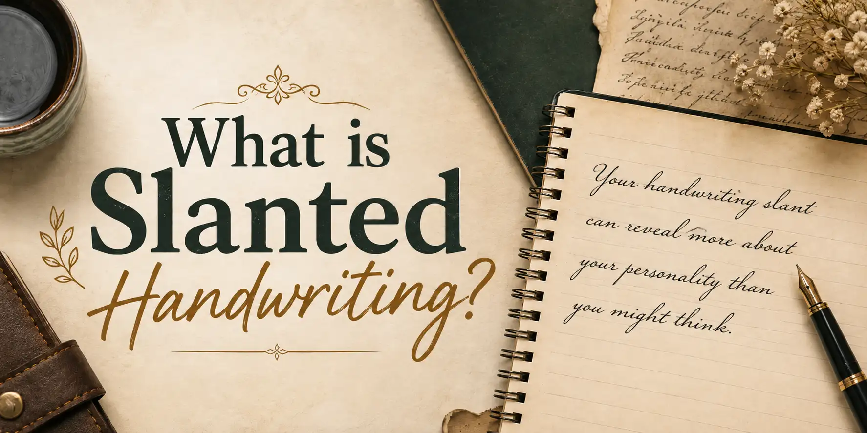 What is Slanted Handwriting?