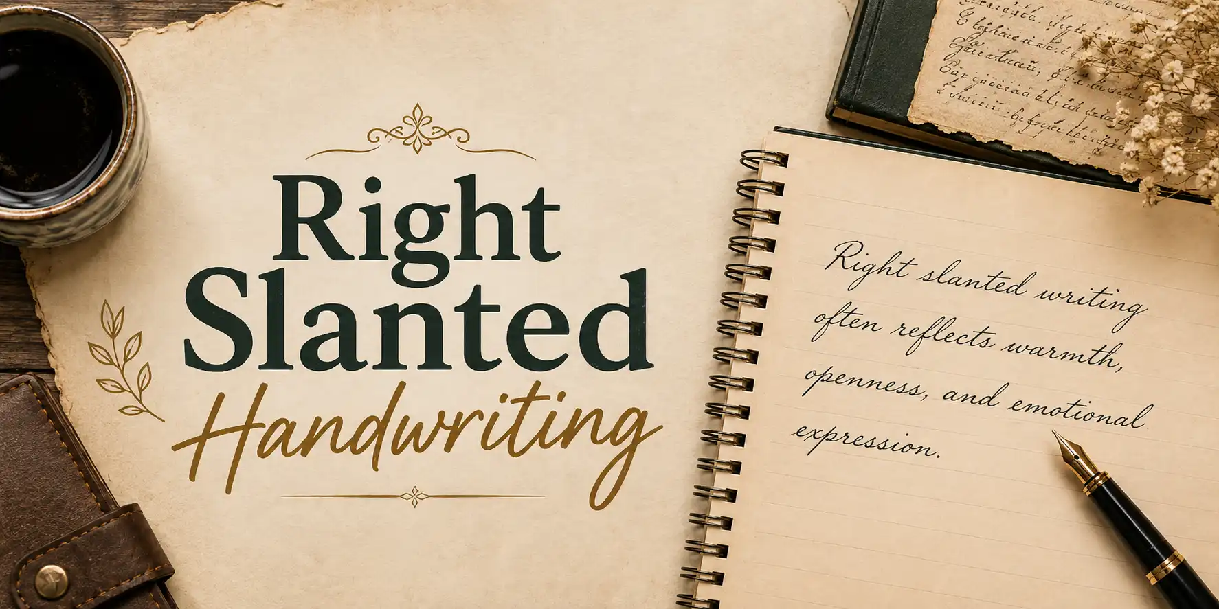 Right Slanted Handwriting