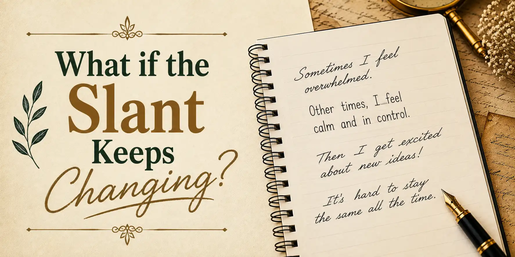 What if the Slant Keeps Changing?